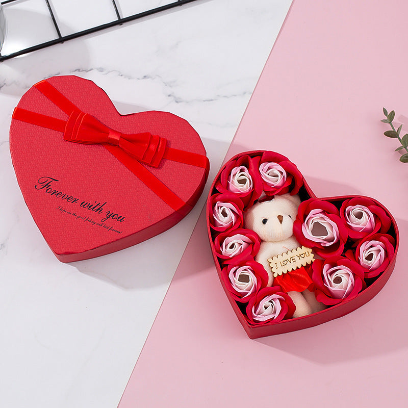 Rosen-Liebes-Geschenkbox