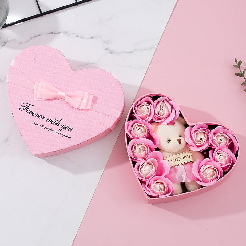 Rosen-Liebes-Geschenkbox
