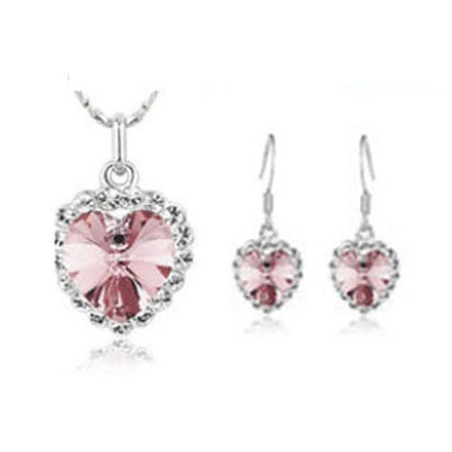 "Ocean Star" Schmuck-Set: Halskette & Ohrringe