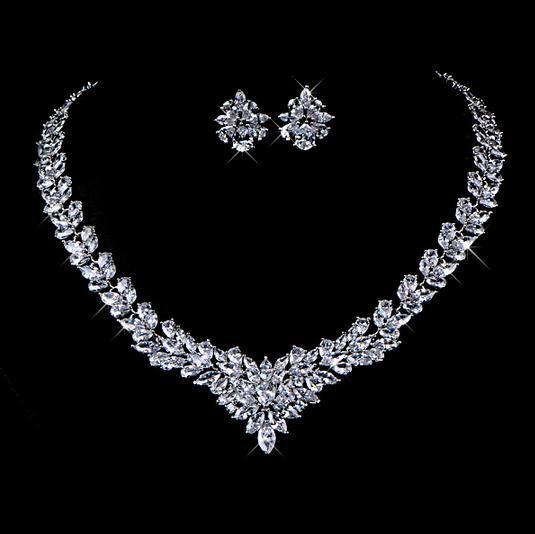 Exquisites Collier-Set "Royal Blossom"
