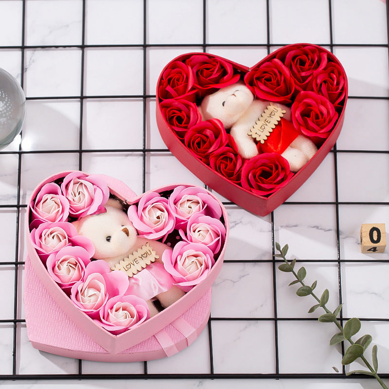 Rosen-Liebes-Geschenkbox
