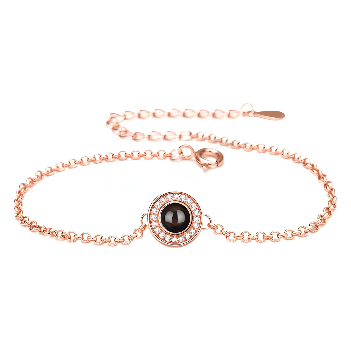 S925 Sterlingsilber Scheibenarmband