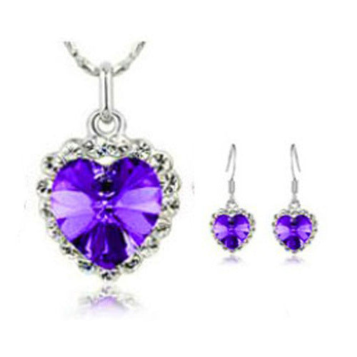 "Ocean Star" Schmuck-Set: Halskette & Ohrringe