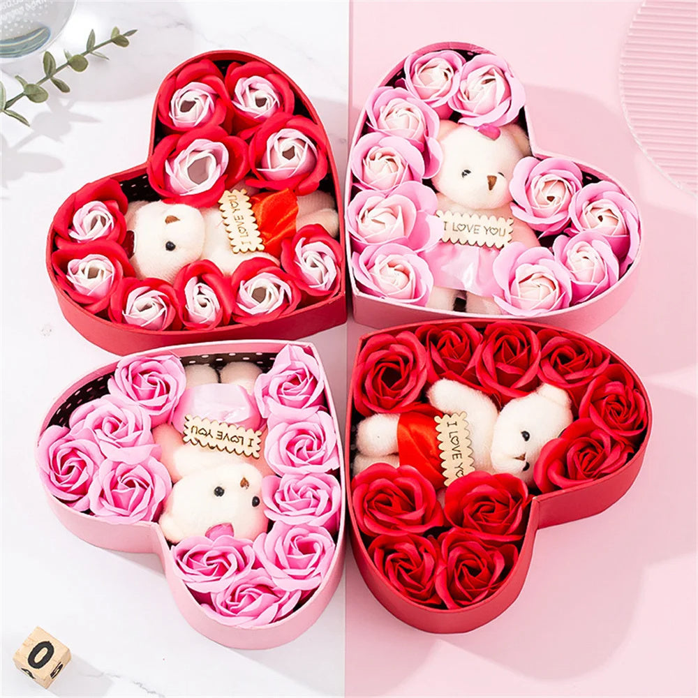 Rosen-Liebes-Geschenkbox