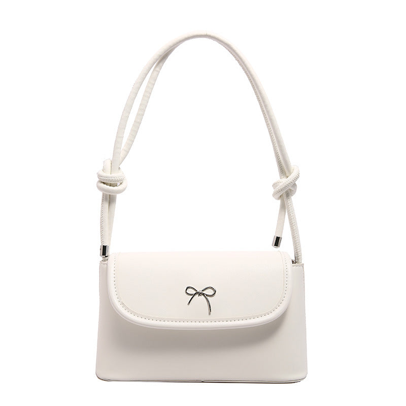 Elegante Mini-Schultertasche aus PU-Leder