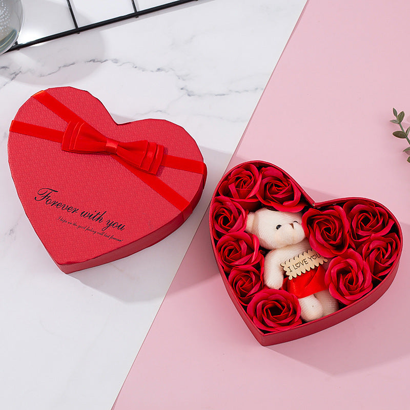 Rosen-Liebes-Geschenkbox