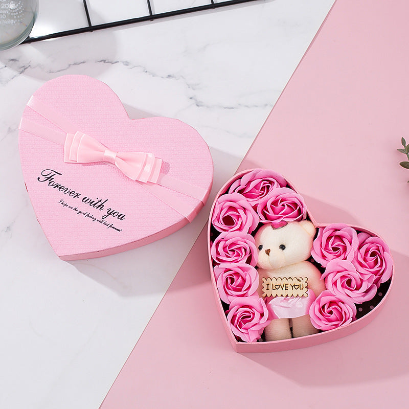 Rosen-Liebes-Geschenkbox